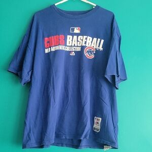 MLB Cubs Blue Authentic Collection Tee